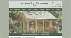 Desktop Screenshot of cheshireoakstructures.co.uk